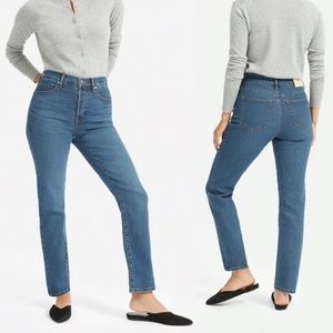 Everlane Stretch High-Rise Cigarette Jeans 32 Reg